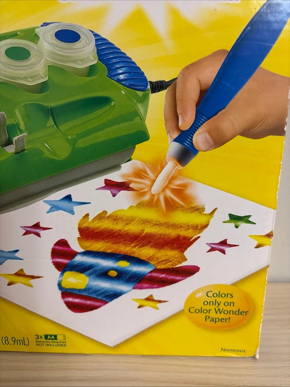 Crayola New!Mess Free Color Wonder Magic Light Brush - Green
